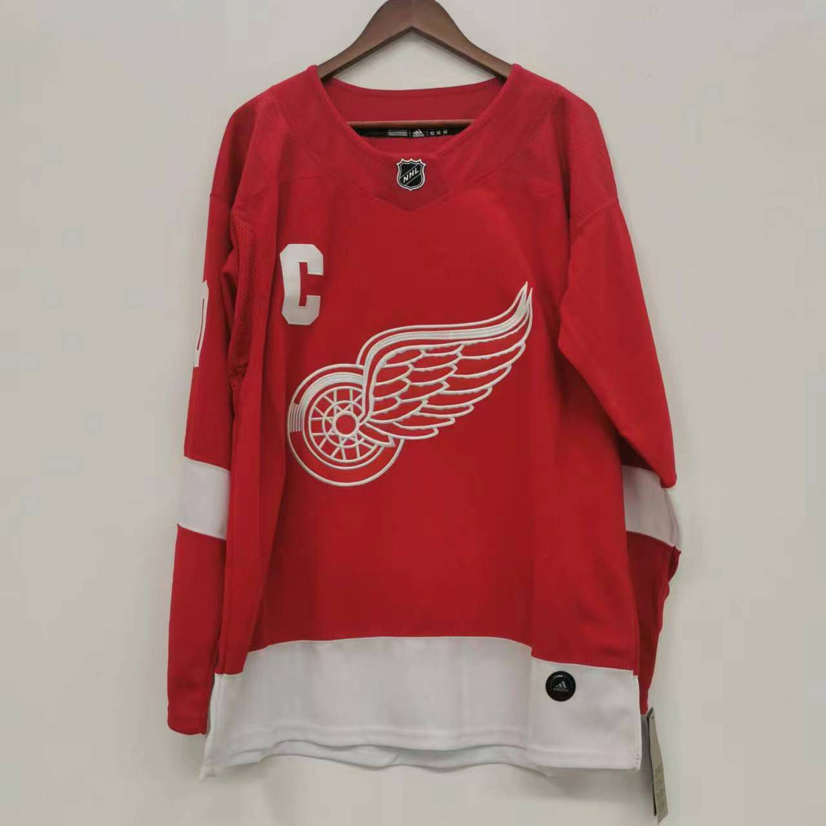 Henrik Zetterberg Detroit Red Wings Official NHL Adidas Jersey