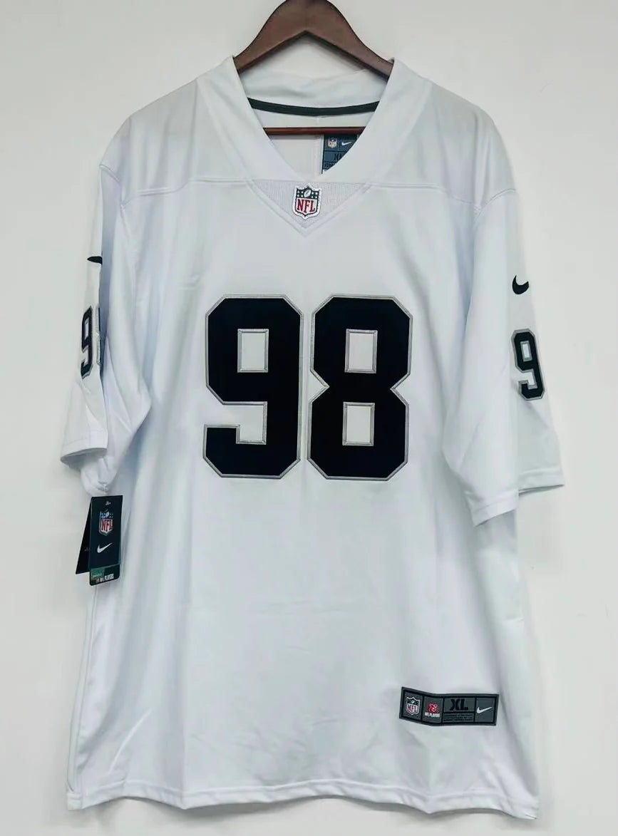Maxx Crosby Las Vegas Raiders Official NFL Nike Jersey – Classic
