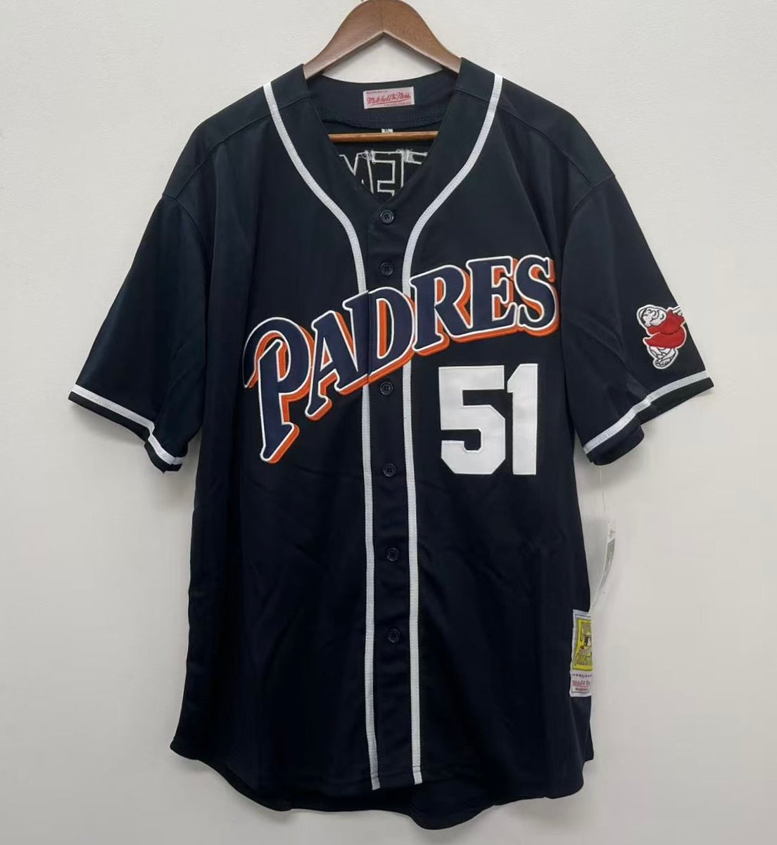 Trevor Hoffman San Diego Padres Official MLB Jersey Mitchell