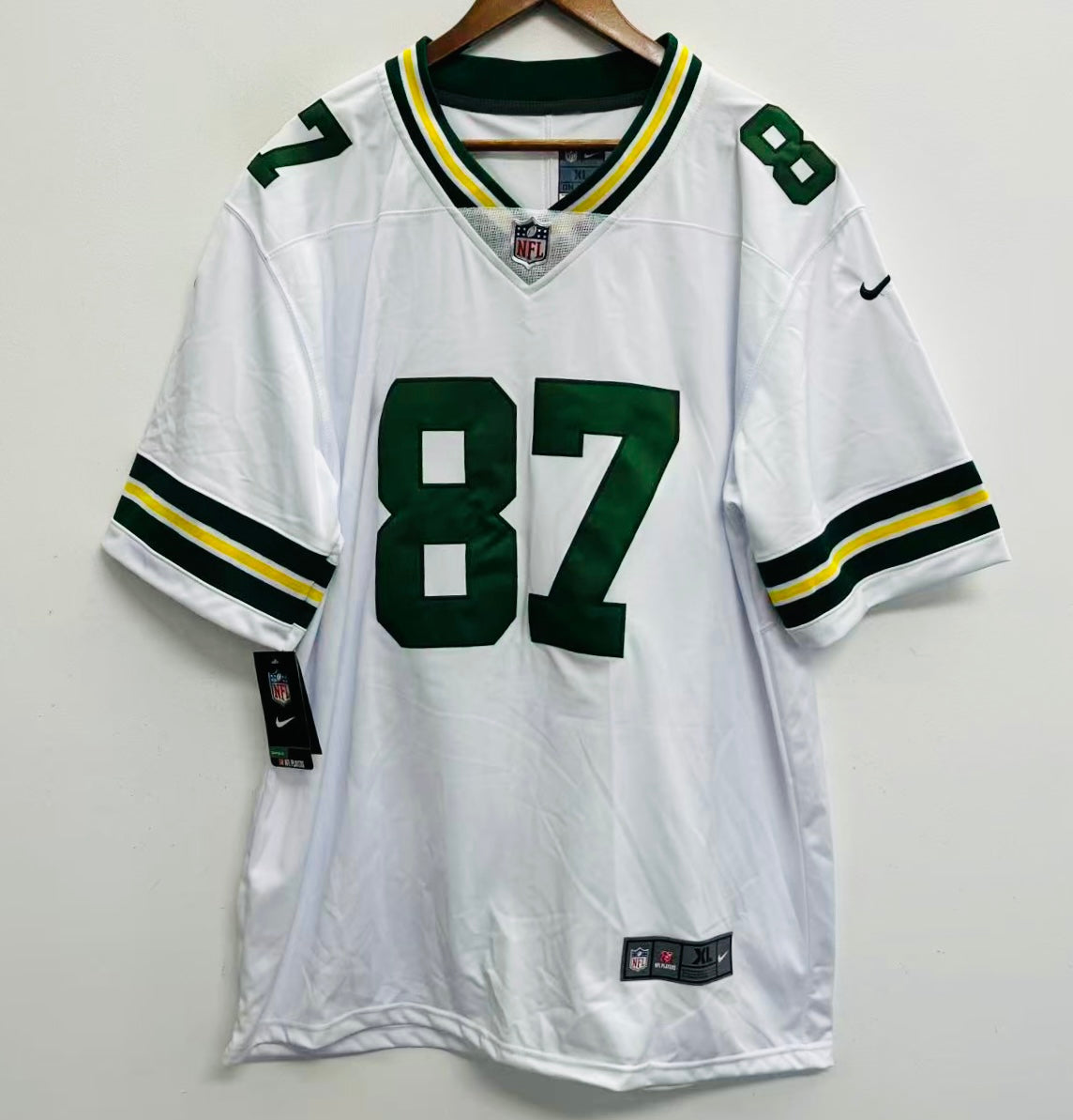 Jordy Nelson Green Bay Packers Official NFL Nike Jersey White