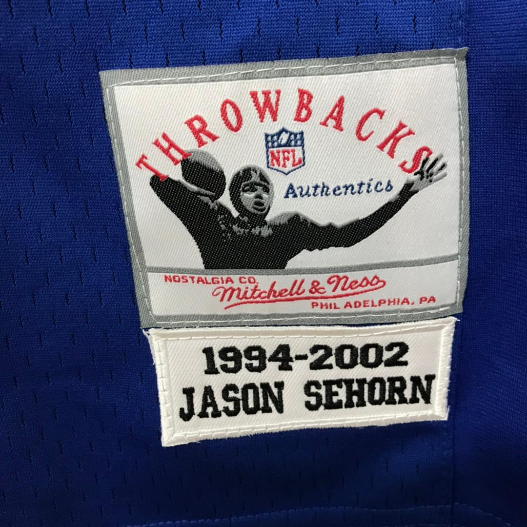 Jason Sehorn New York Giants Official NFL Mitchell & Ness Jersey