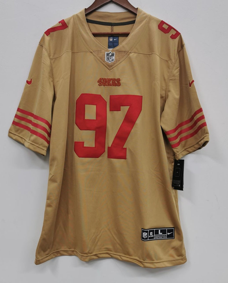 Nick Bosa San Francisco 49ers Jersey gold Classic Authentics