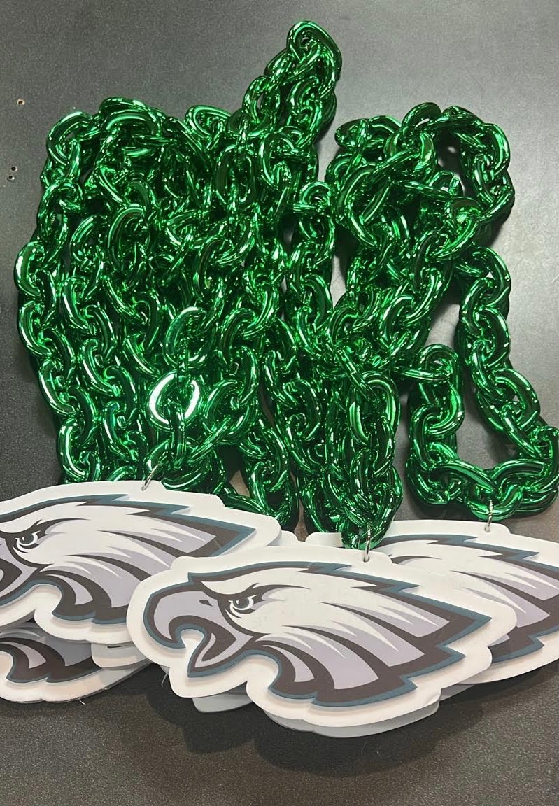 Philadelphia Eagles 3D foam Fan Chain Classic Authentics