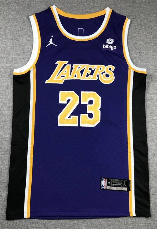 Lebron James Los Angeles Lakers Jersey purple #23 – Classic Authentics