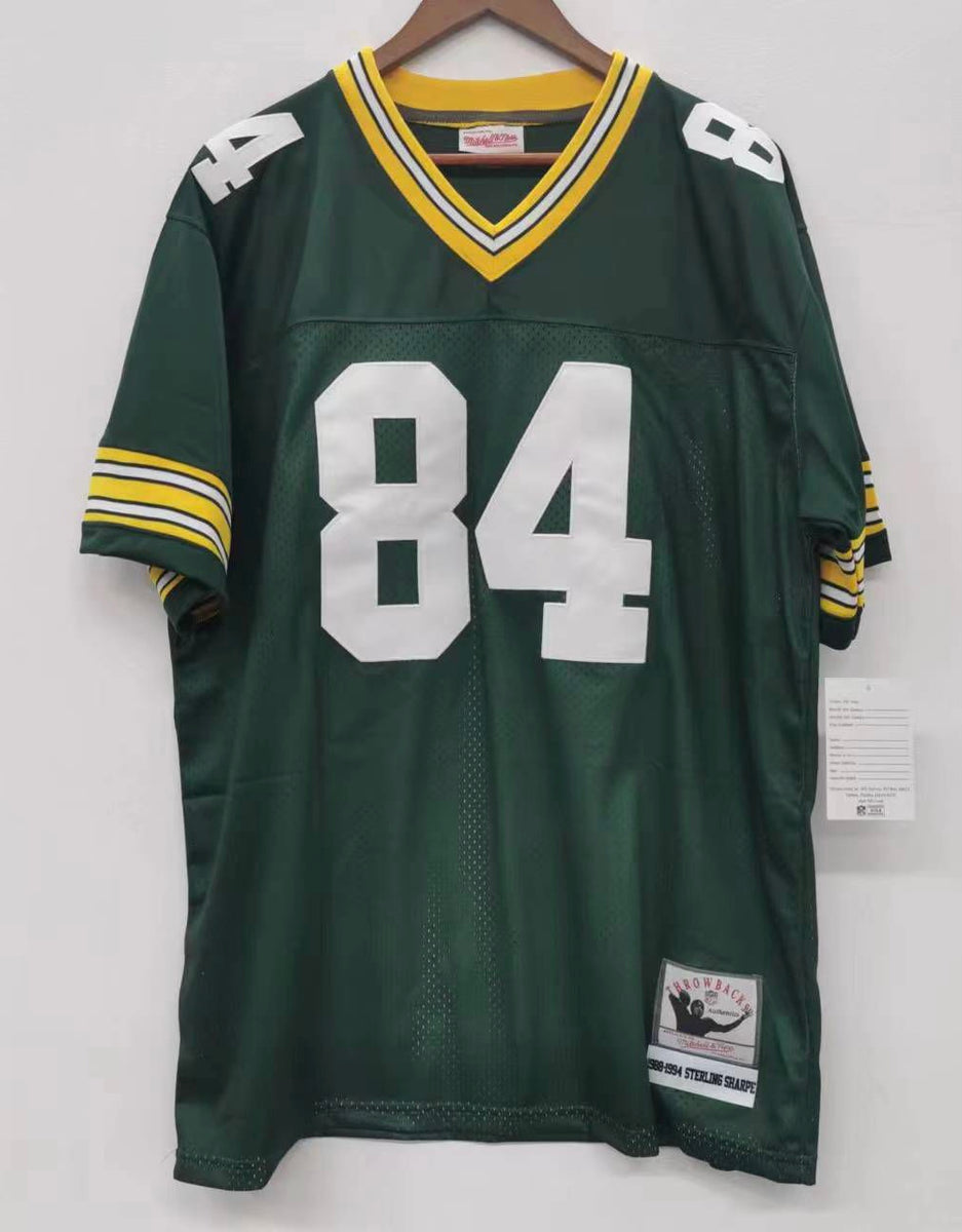 Sterling Sharpe Green Bay Packers Jersey Mitchell & Ness – Classic  Authentics