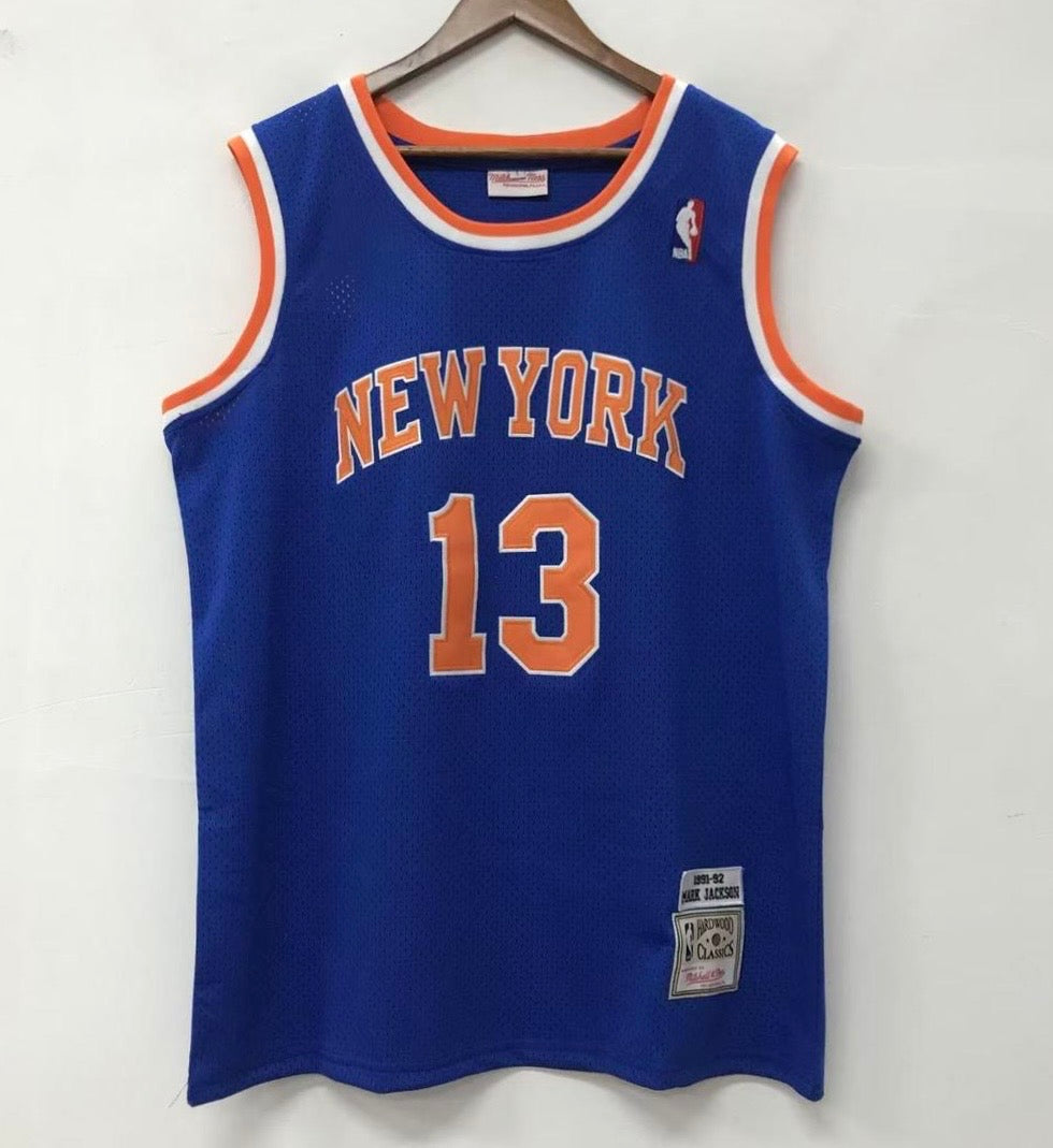 Mark Jackson New York Knicks Official NBA Mitchell & Ness