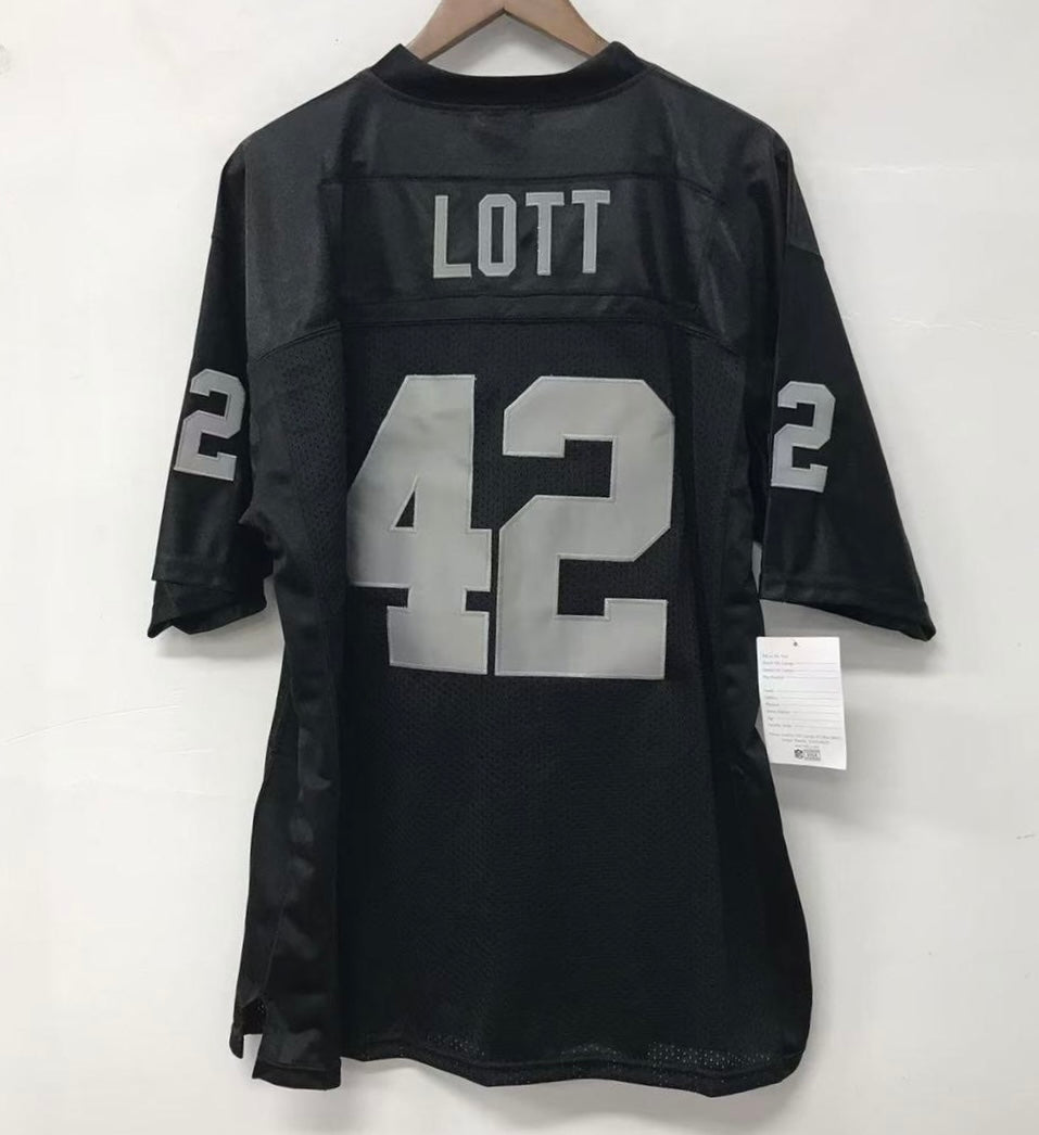 Ronnie Lott Oakland Raiders Jersey Black Mitchell & Ness – Classic