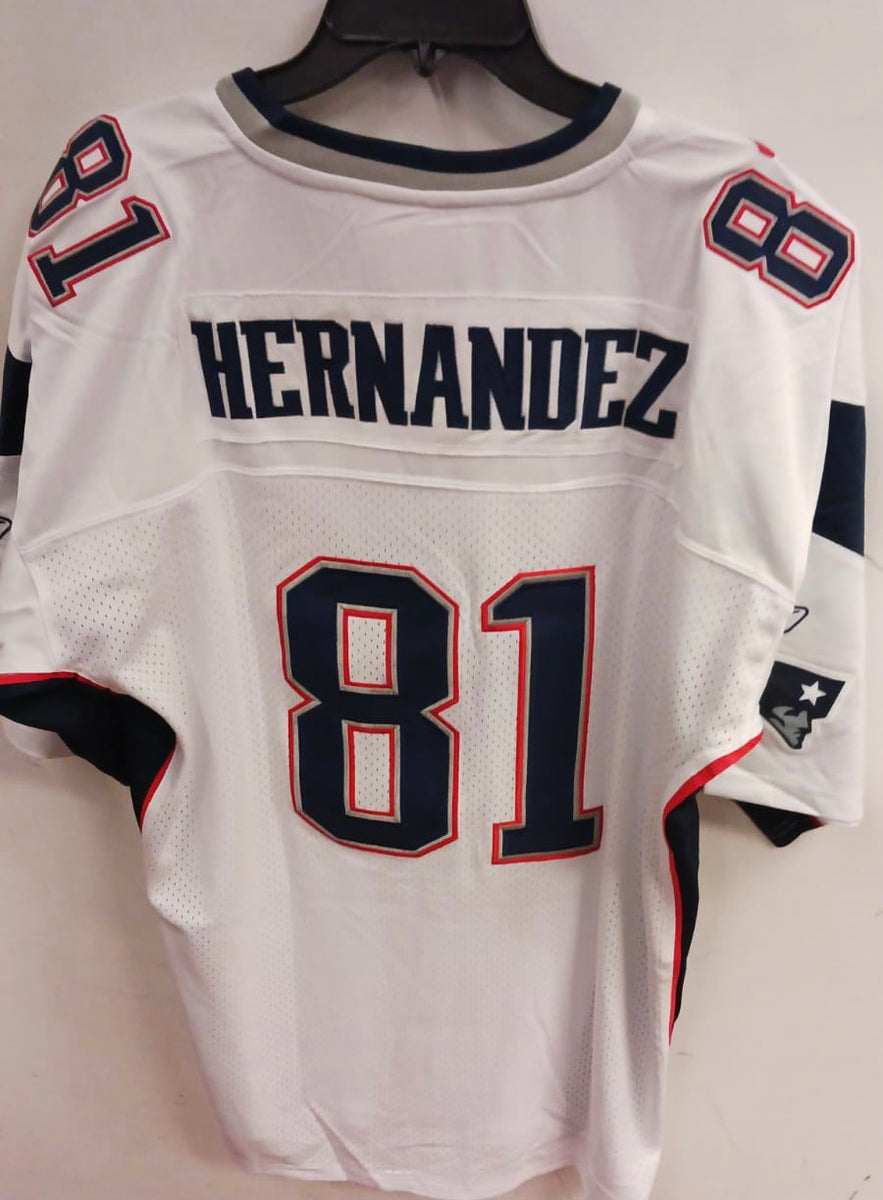 Aaron Hernandez New England Patriots Jersey white Classic Authentics