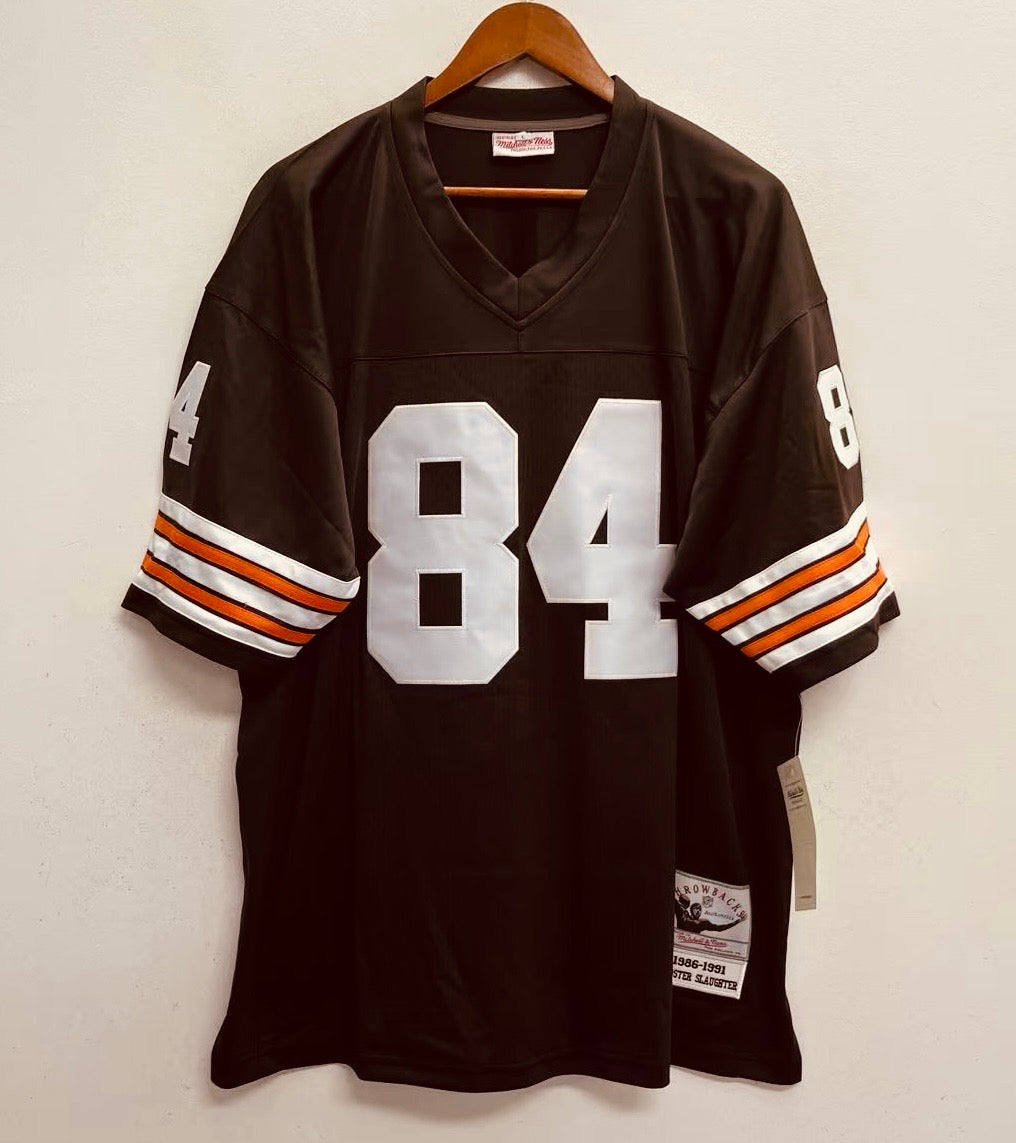 Webster Slaughter Cleveland Browns Official NFL Mitchell & Ness