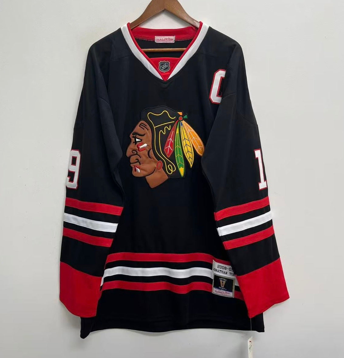 Jonathan Toews Chicago Blackhawks Official NHL Mitchell & Ness