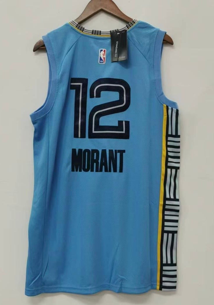 JA Morant Memphis Grizzlies NBA official Jersey Jordan Brand  Bill Ru   Classic Authentics