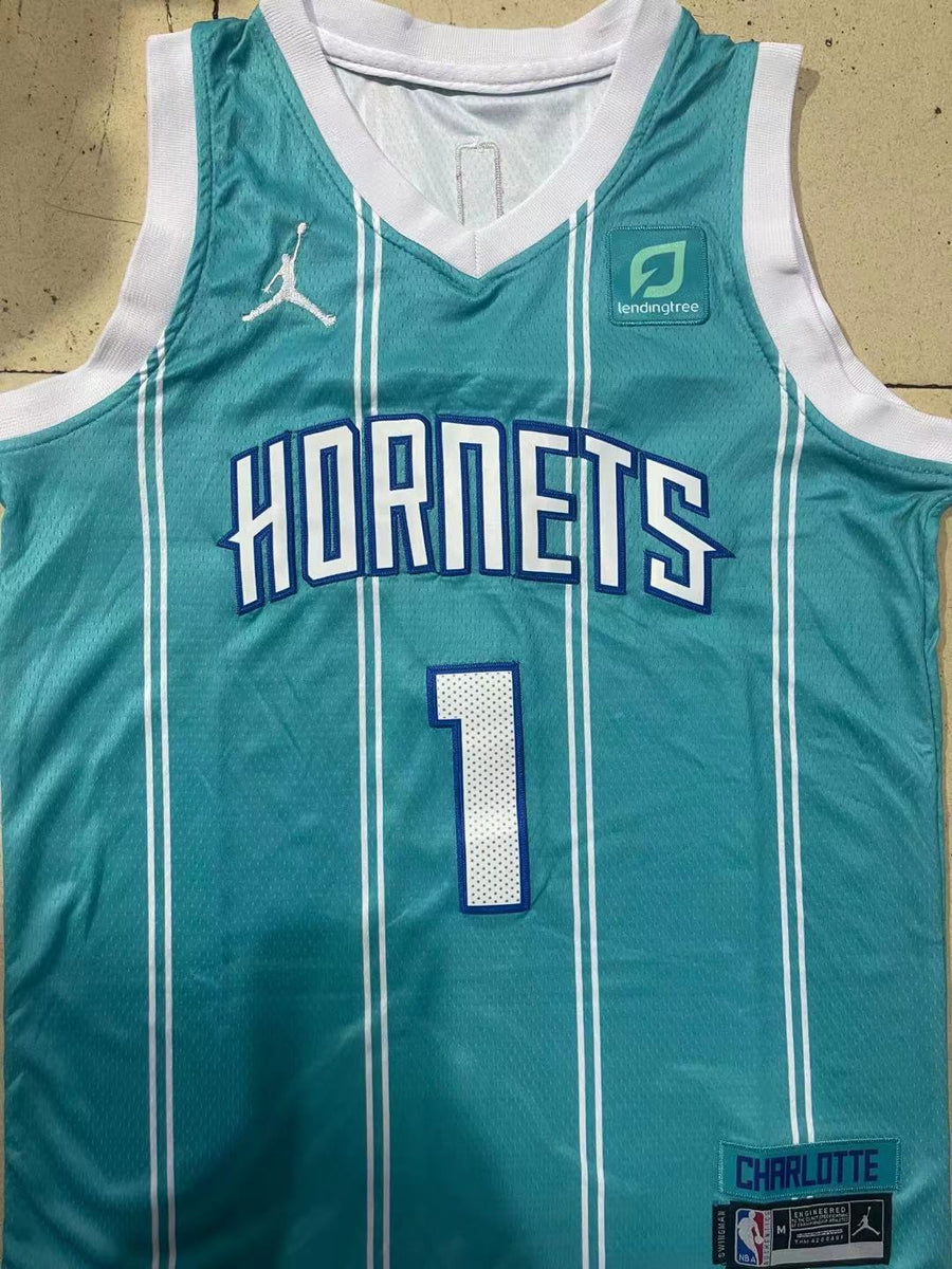 Charlotte Hornets LaMelo Ball Blue Jersey