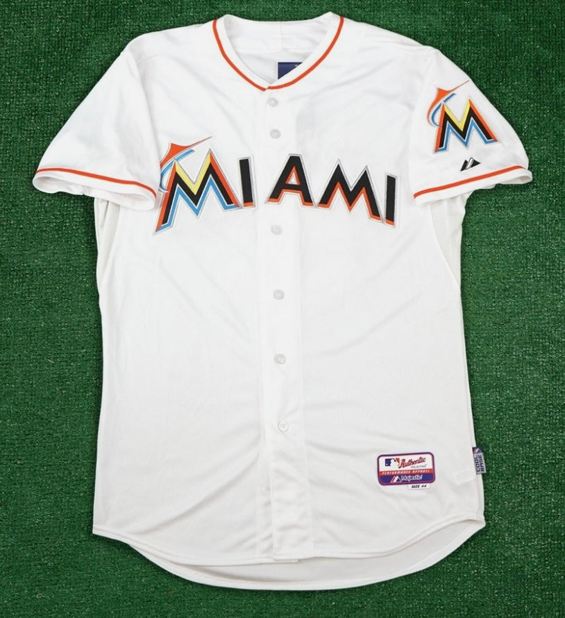 Ichiro Suzuki Miami Marlins Official MLB Jersey Majestic – Classic