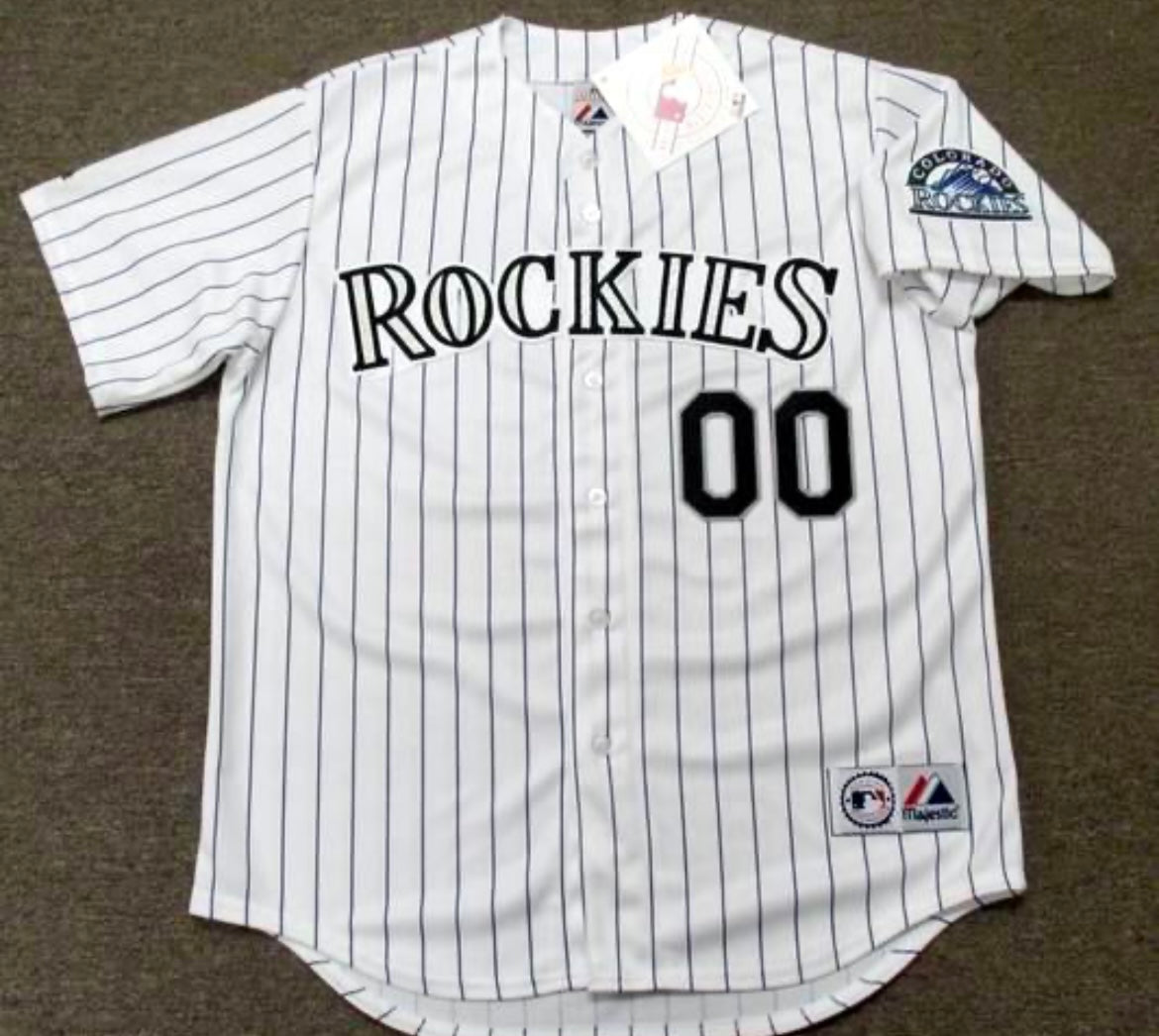 Any name Number Custom Colorado Rockies Official MLB Majestic Jersey