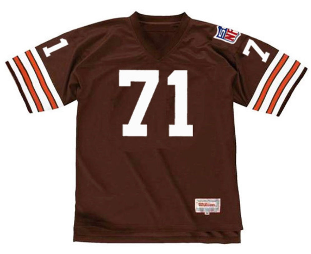 Walter Johnson 1969 Cleveland Browns Official NFL Mitchell & Ness Jers –  Classic Authentics