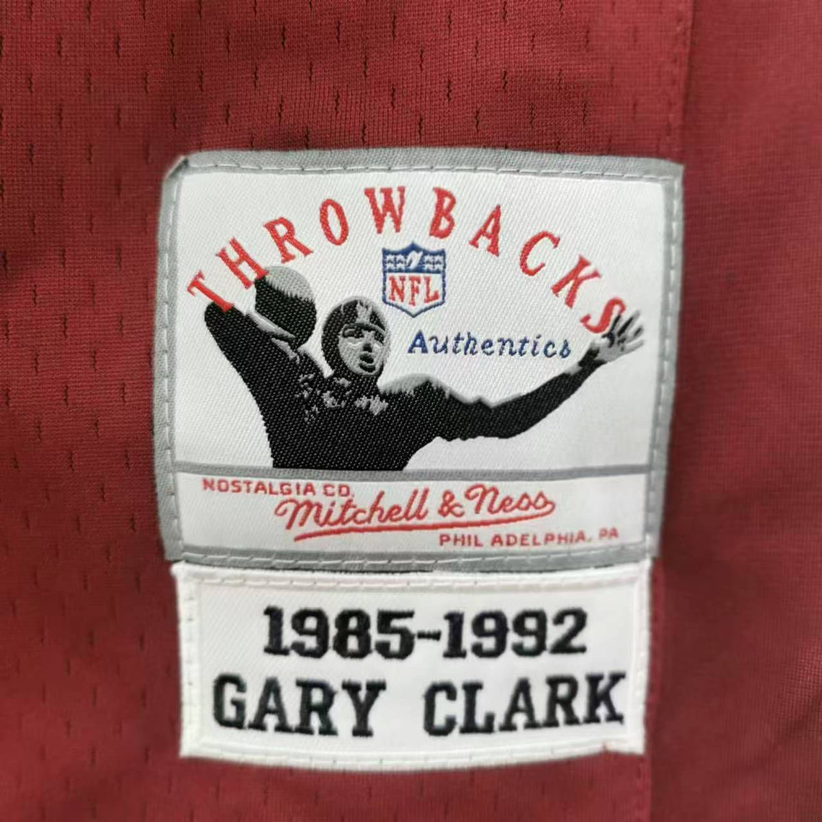 Gary Clark Washington Redskins Commanders Mitchell & Ness Jersey