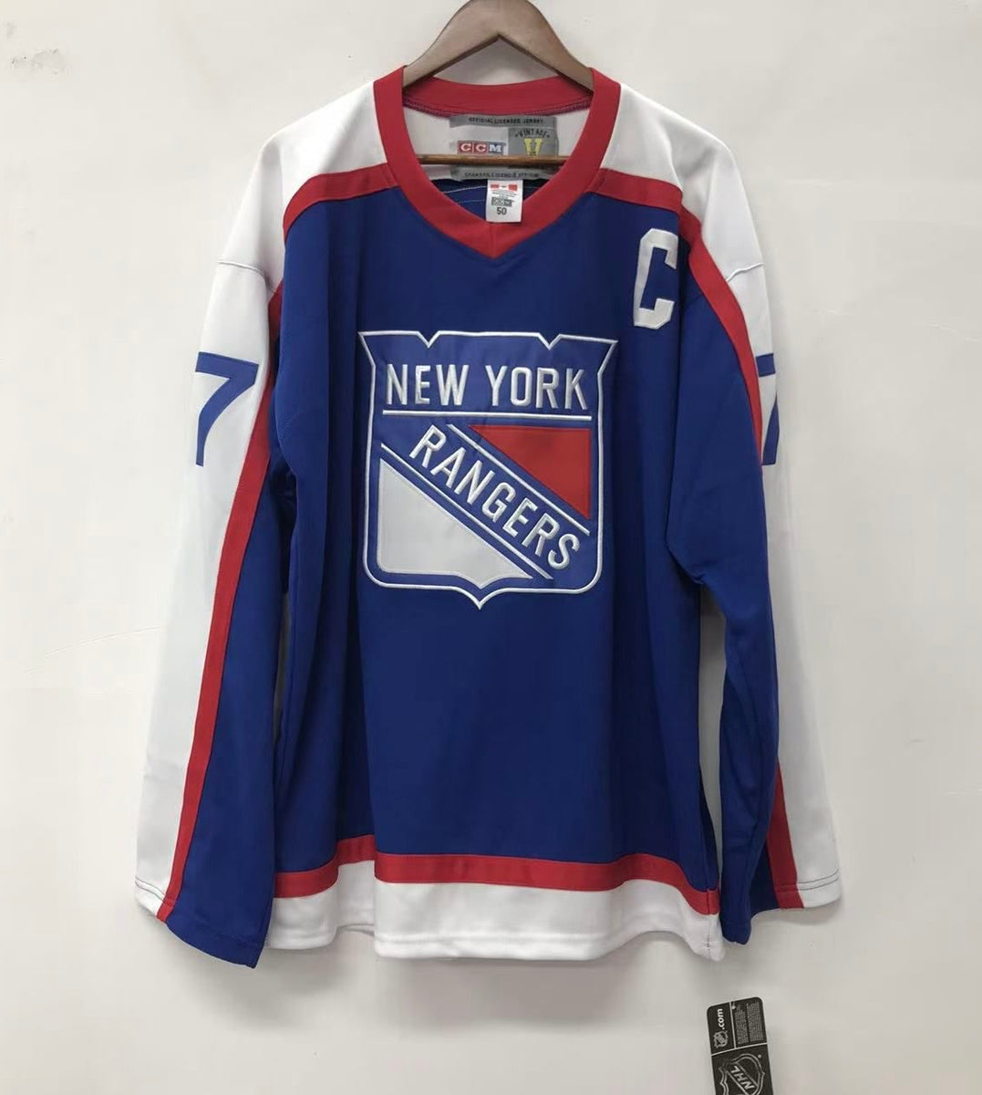 Maillot Vintage New York Rangers CCM Maska - Taille M - NHL - Occasion