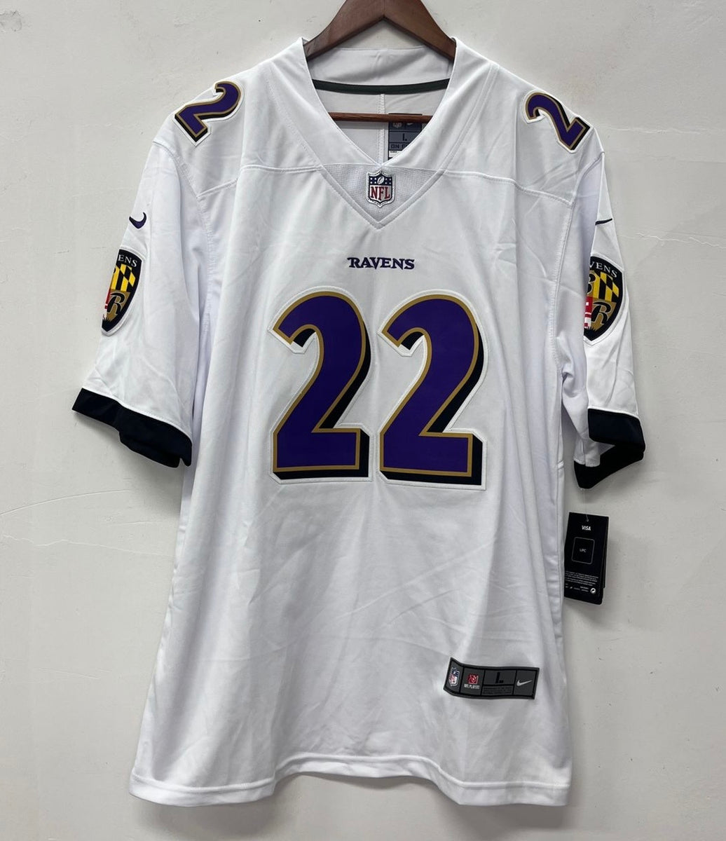 Derrick Henry Baltimore Ravens Official NFL Jersey Nike white