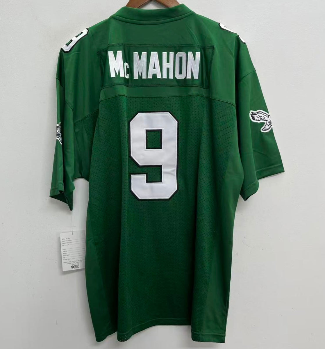Jim McMahon 1992 Philadelphia Eagles Official NFL Mitchell & Ness