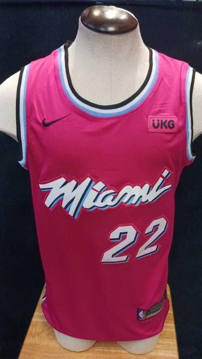 🌟Jimmy Butler Miami Heat Pink Blue #22 Jersey
