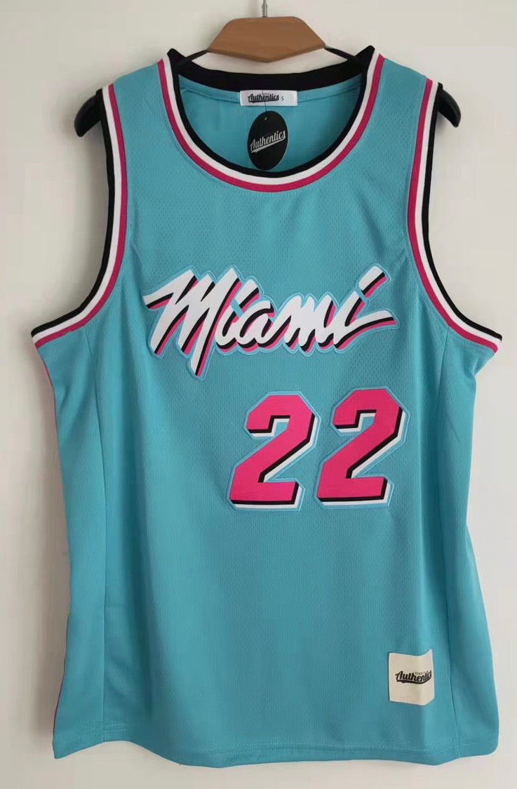 Miami Heat VICE VERSA Authentic PRO CUT Jersey JIMMY BUTLER size L