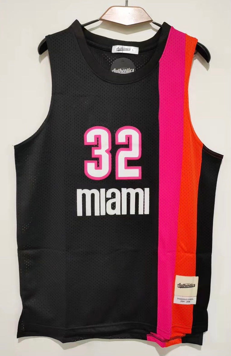 Shaquille O'Neal Miami Heat Jersey – Classic Authentics