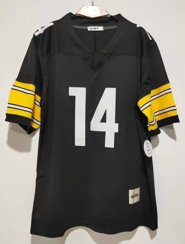Men's Nike George Pickens Black Pittsburgh Steelers Alternate Game Player Jersey Size: Medium