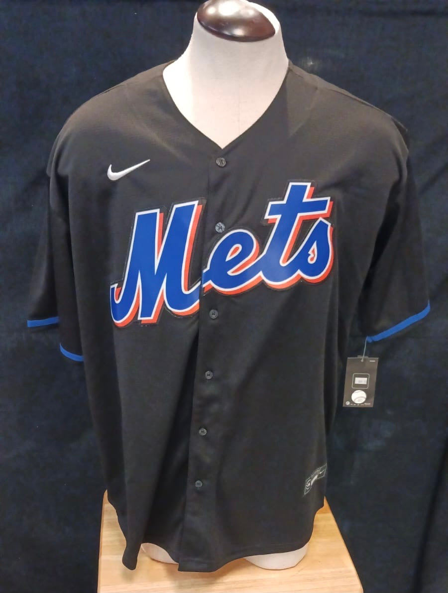 Max Scherzer New York Mets Fanatics Authentic Autographed Nike Replica  Jersey - Black