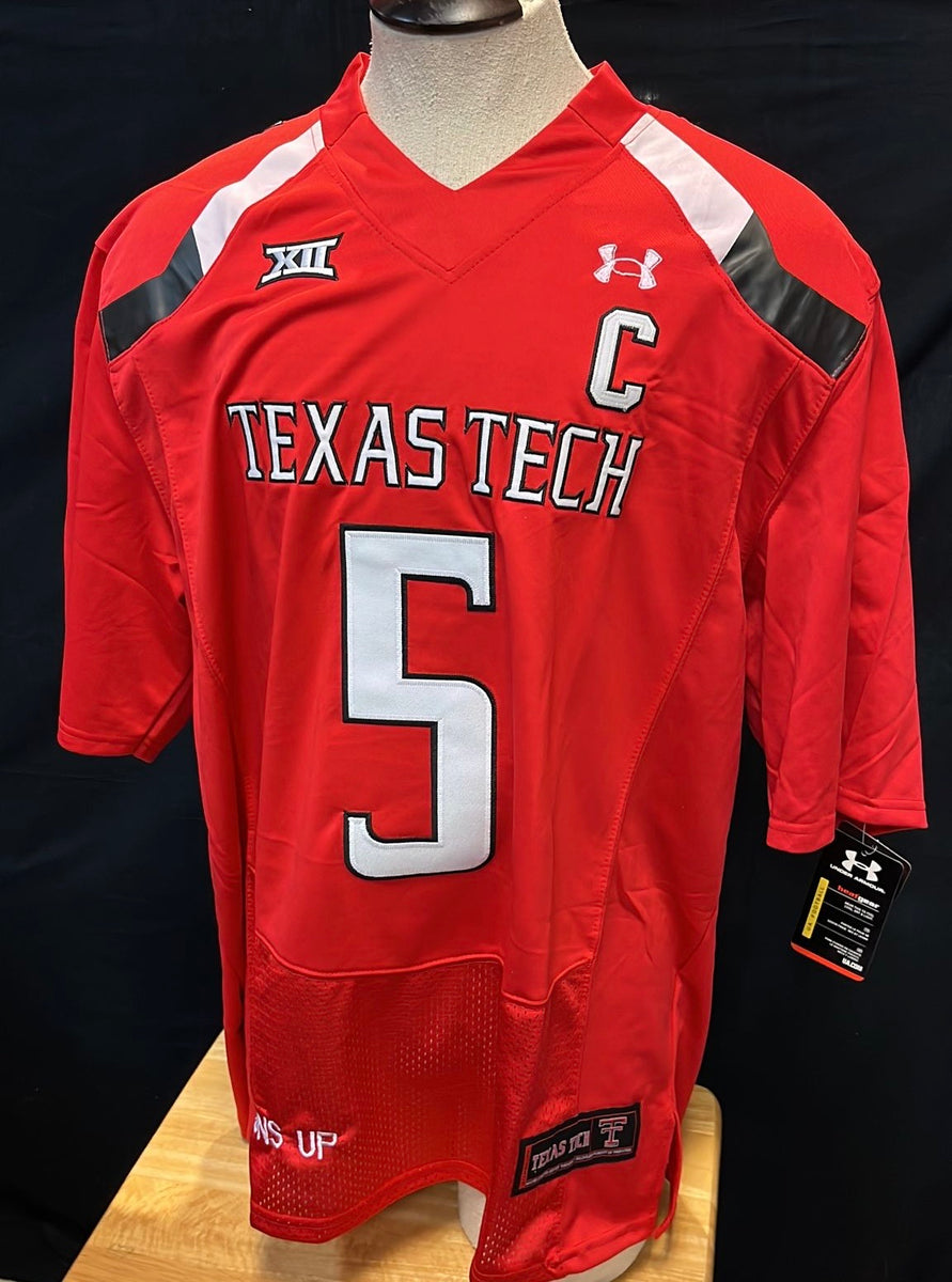 Patrick Mahomes Texas Tech Jersey black – Classic Authentics