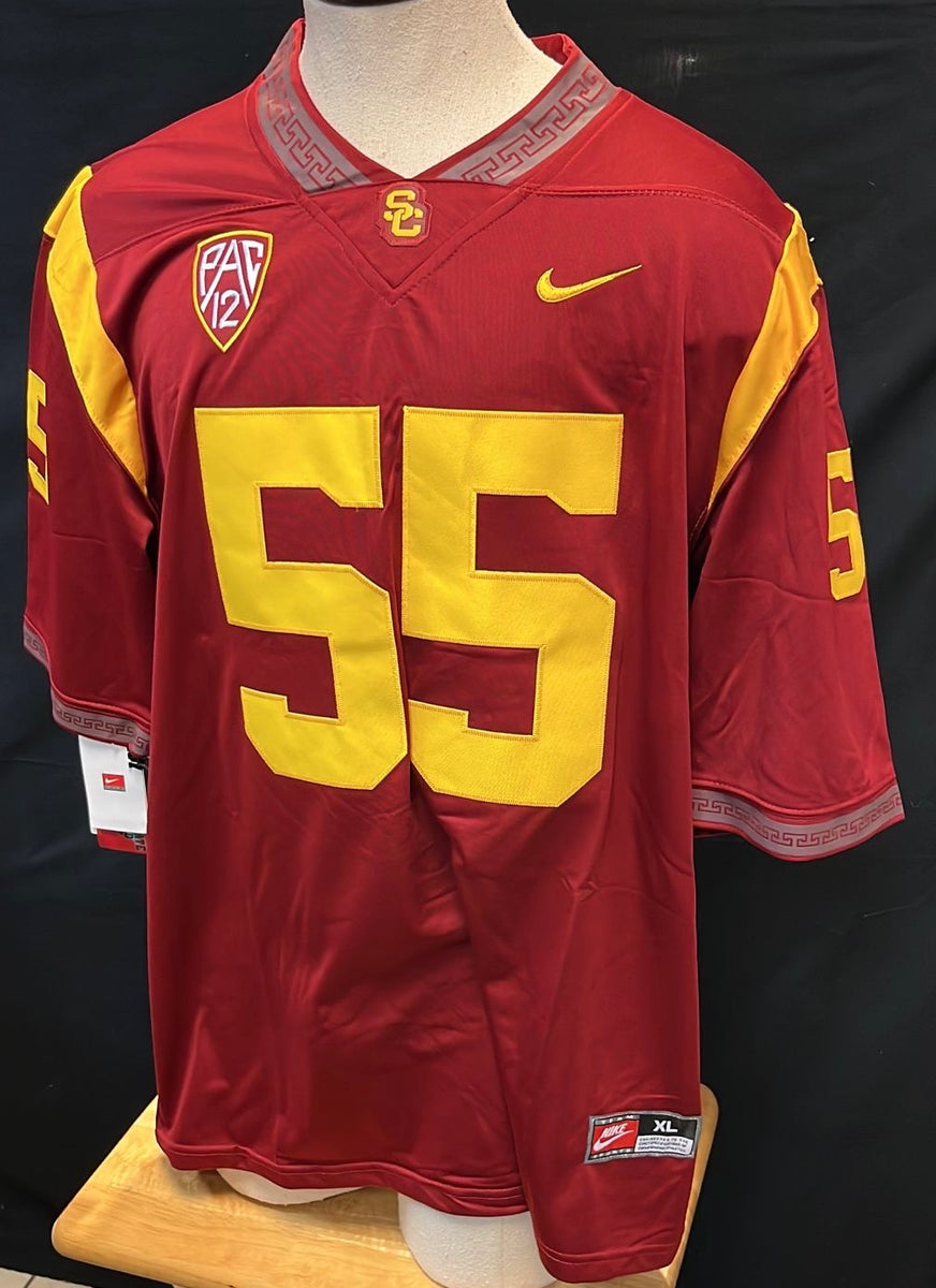 55 Junior Seau Trojans Men's Big & Tall Player Jerseys White, Junior Seau  USC Trojans Jersey, Uniforms for Boys & Girls