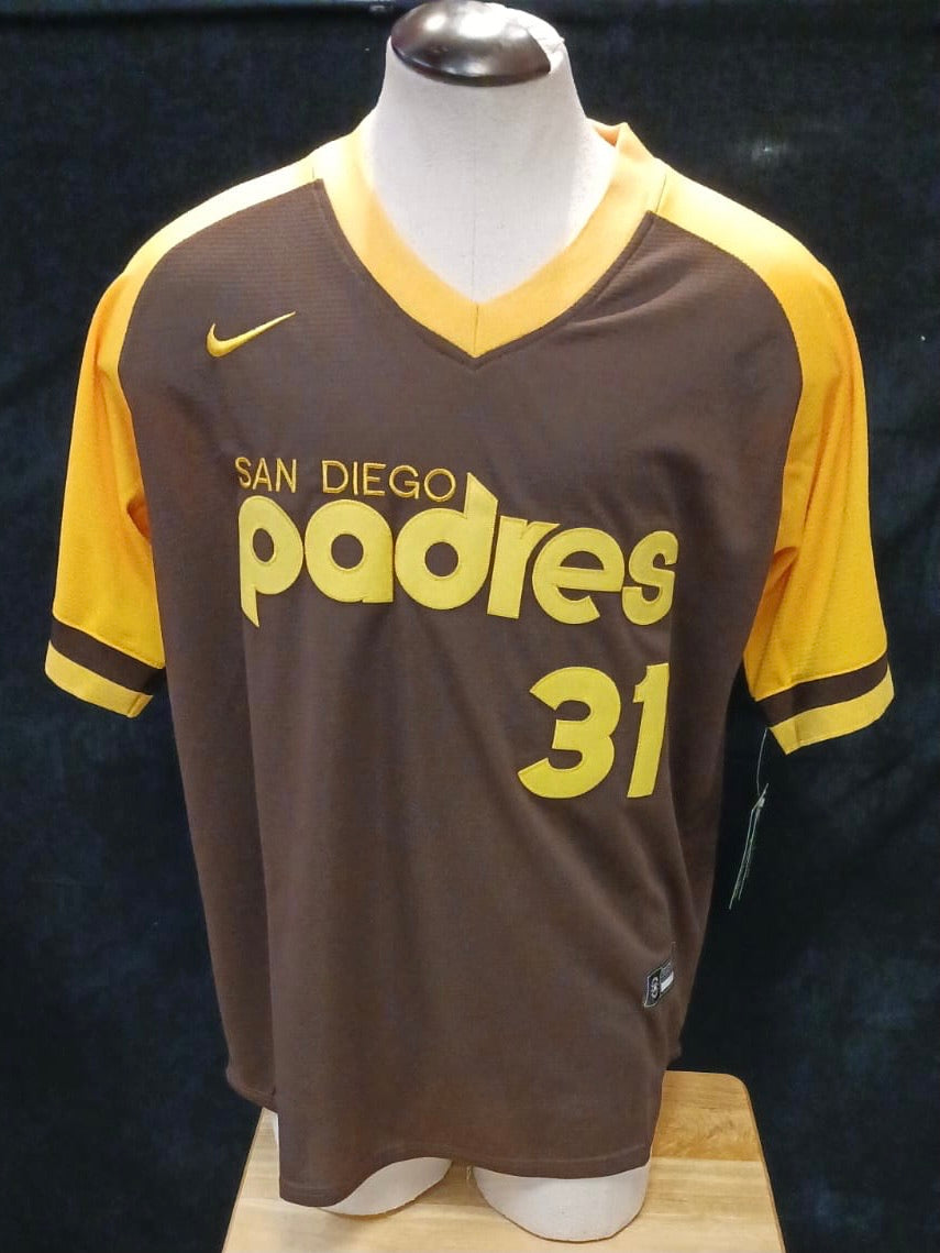 Mitchell & Ness San Diego Padres Jersey in Black for Men