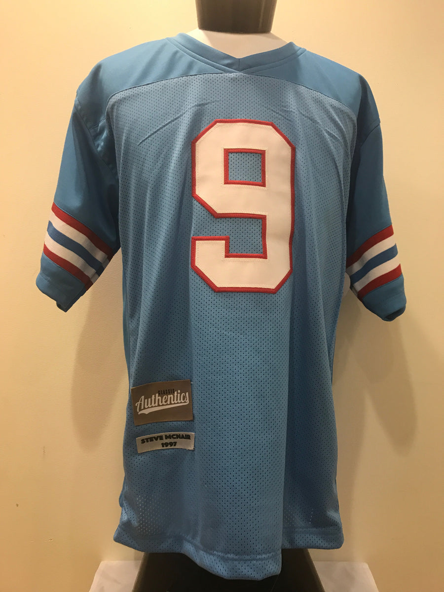 Steve McNair Houston Oilers Jersey white