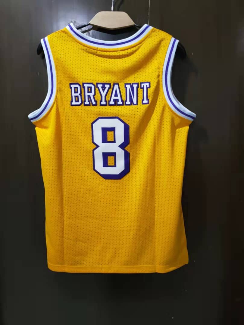 Kobe Bryant YOUTH Los Angeles Lakers Jersey Yellow – Classic Authentics