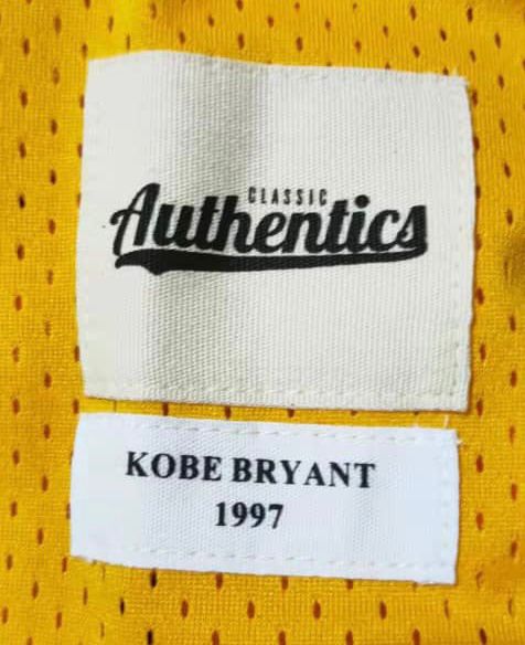 Basketball Los Angeles Lakers 6 Kobe Bryant Away Jersey (Fans Wear)-Yellow  – Sports Wing
