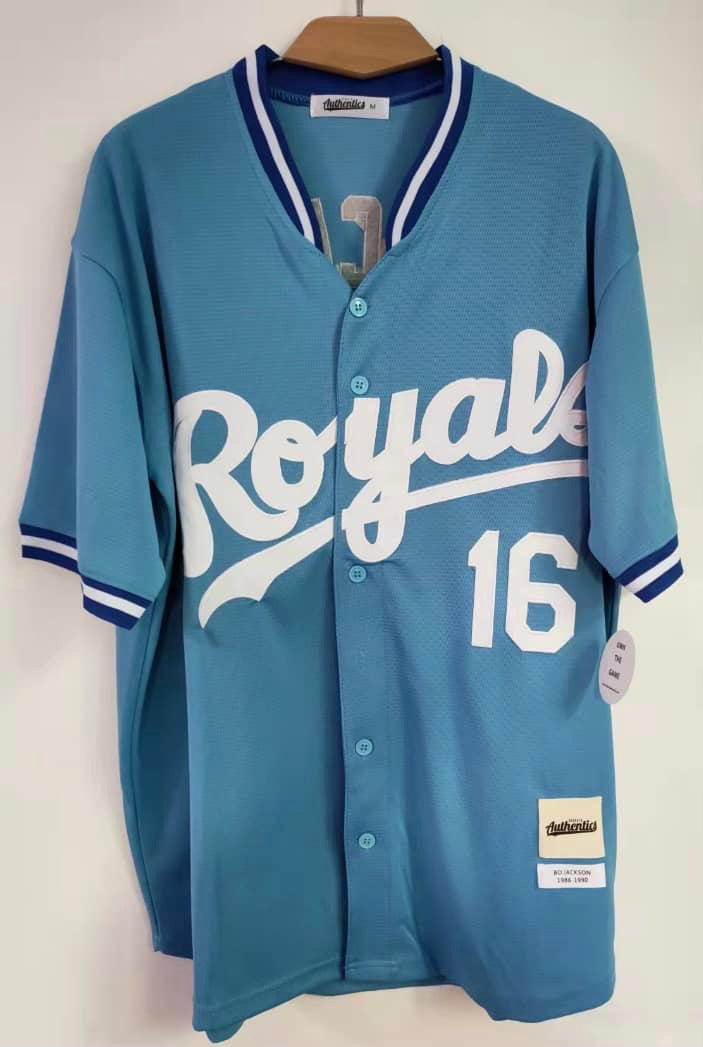 MLB Kansas City Royals City Connect (Bo Jackson) Men's Replica Baseball  Jersey