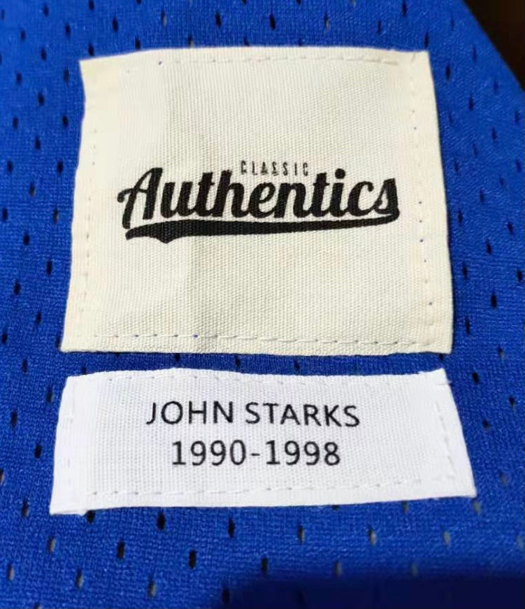 NY Knicks John Starks Authentic Jersey - Mitchell & Ness – The Vault