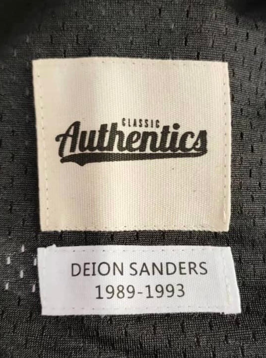 Deion Sanders Atlanta Falcons Classic Authentics Jersey