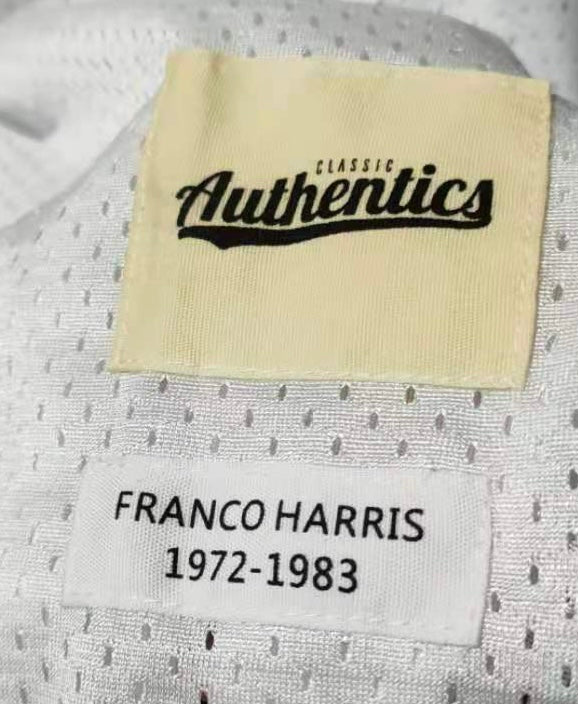 Franco Harris Pittsburgh Steelers Jersey white – Classic Authentics