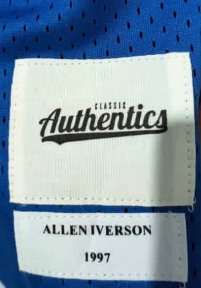 Allen Iverson 76ers Jersey – 765 Vintage Threads