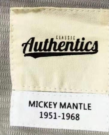 Mickey Mantle New York Yankees Jersey – Classic Authentics