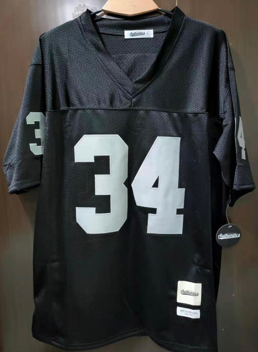 Oakland Raiders Bo Jackson Black 60Th Anniversary Game 3D Jersey in 2023