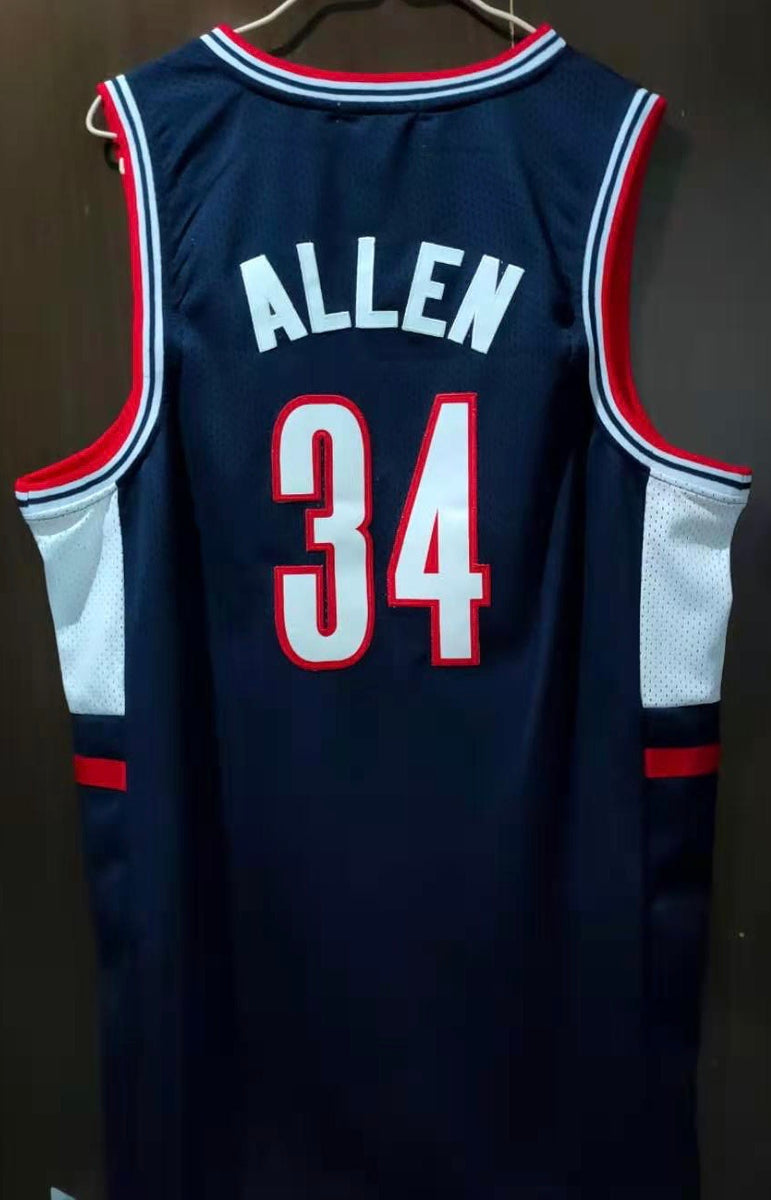 Ray Allen Jersey UConn Huskies #34 NCAA Basketball White