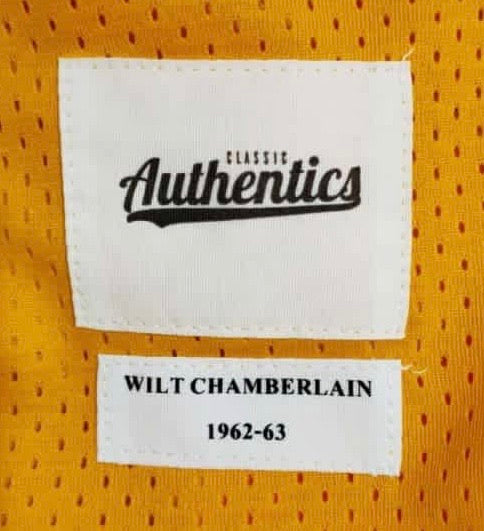 Golden State Warriors 13 Wilt Chamberlain Gold Hardwood Classics Men S  Jersey in 2023