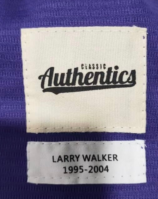 Larry Walker Colorado Rockies Jersey – Classic Authentics