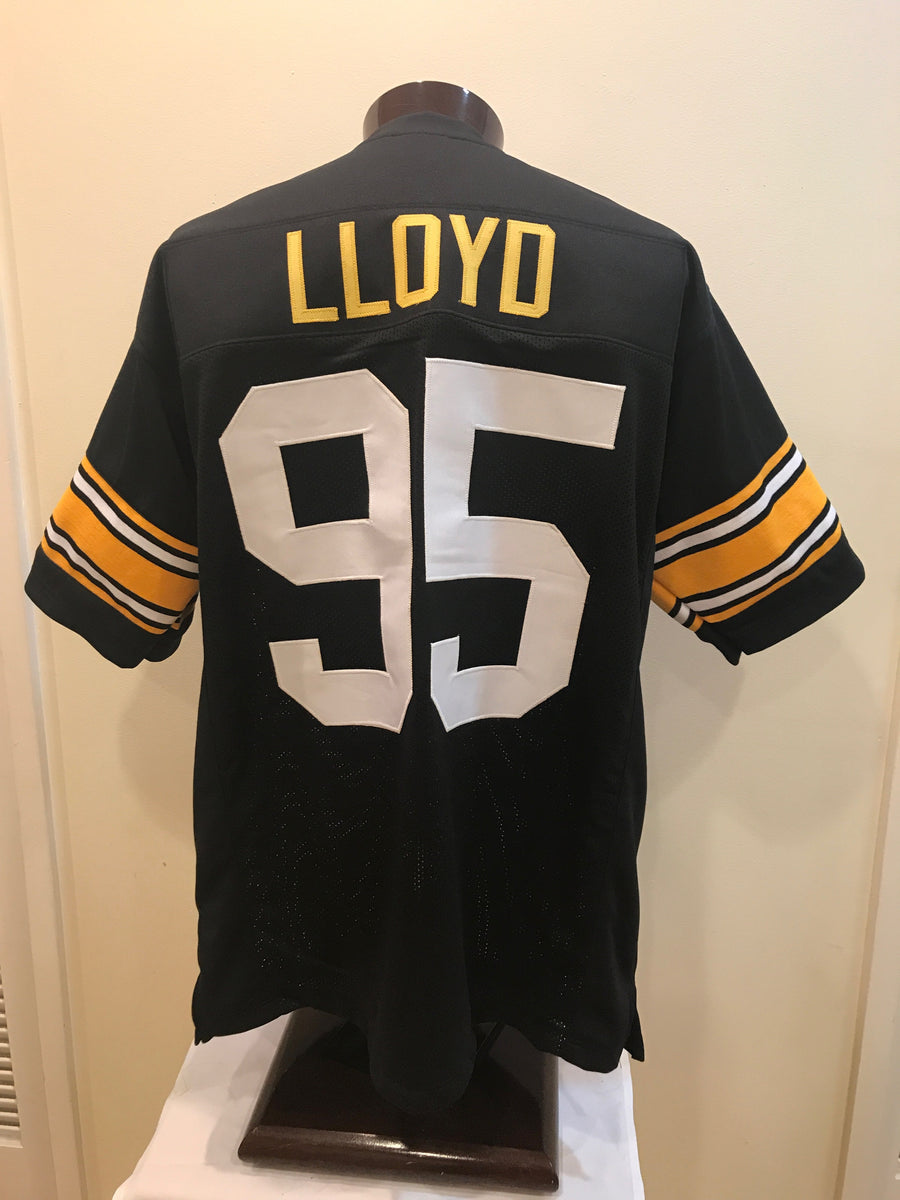 GREG LLOYD PITTSBURGH STEELERS VINTAGE 1990'S WILSON JERSEY ADULT XL -  Bucks County Baseball Co.