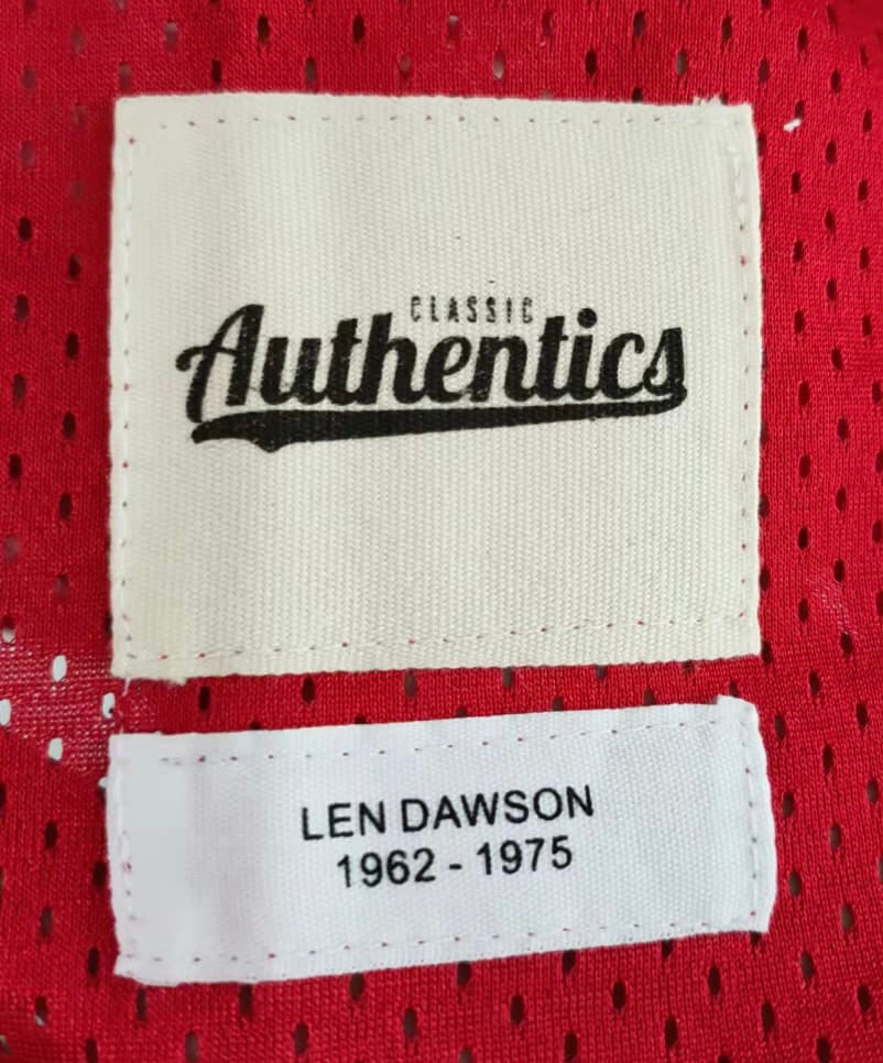 Custom Polyester Len Dawson Kansas City 1969 Vintage Jersey