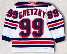 Wayne Gretzky YOUTH KIDS New York Rangers Official NHL Adidas Jersey white