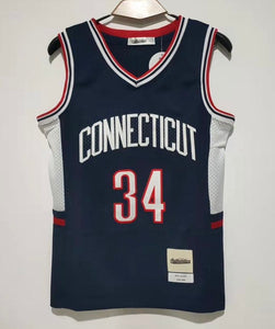 Ray Allen YOUTH UCONN University of Connecticut Jersey