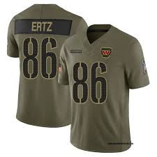 Zach Ertz Washington Commanders YOUTH KIDS Official NFL NIKE Salute to Service Jersey
