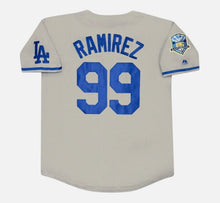 Manny Ramirez Los Angeles Dodgers Official MLB Jersey Majestic gray